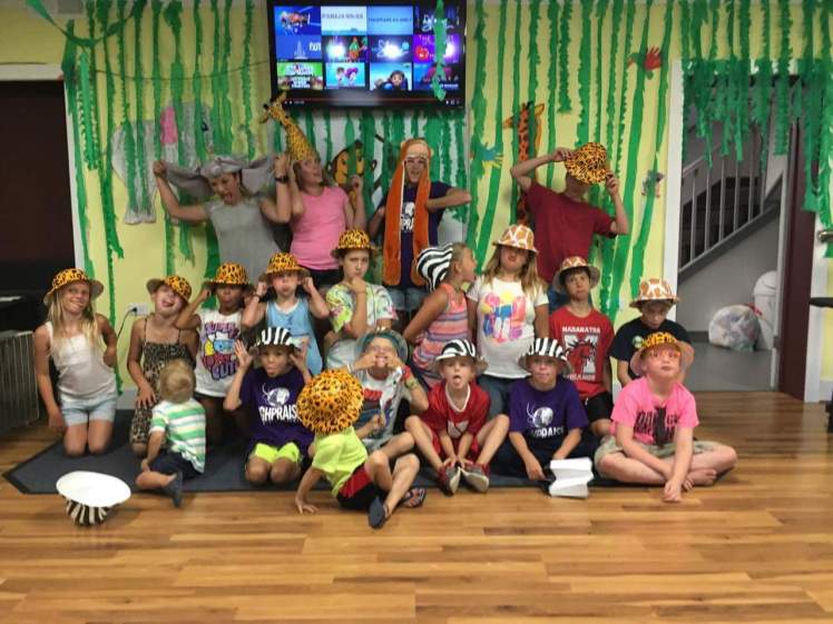I'm guessing their VBS was Jungle themed ;)